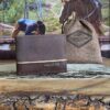 Cartera Corta Cafe Detalle Camel Tombstone